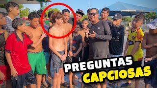Preguntas capciosas en la piscina 🌊￼