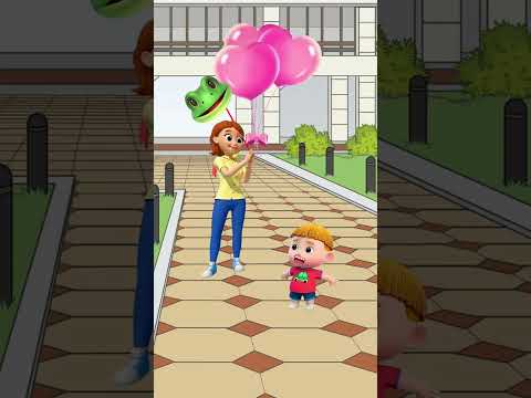 গান শুনিয়ে বেলুন উপহার পেলো । Bangla cartoon Mojar golpo #shorts