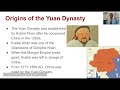 Ming and Tang Dynasties Overview