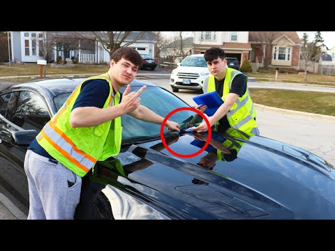 Fake Parking Ticket Prank!