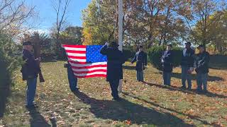 Flag Raising at Hildreth Cemetery, Lowell, MA