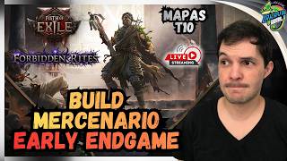 🔴En Vivo🔴 DESBLOQUEANDO MAPAS T10 Build Mercenario Path of Exile 2 !