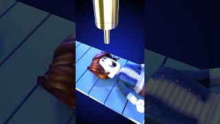 Bacon girl VS Super Mario  #animation #supermariobros 🥓👧