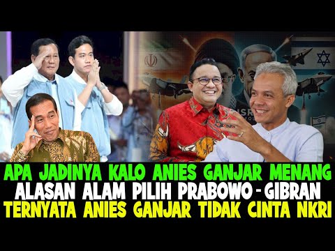 TERJAWAB SUDAH..!! APA JADINYA KALO ANIES DAN GANJAR KEMARIN MENANG DAN PIMPIN INDONESIA ??