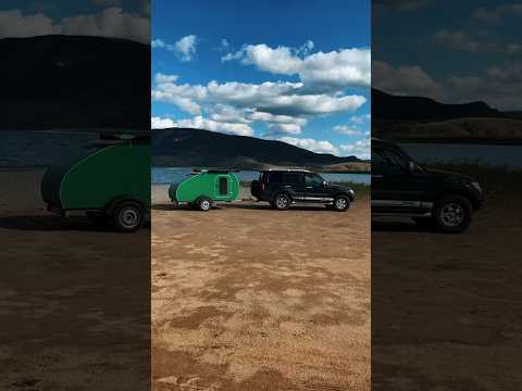 Рыбалка была топ 😂 #автодом #teardroptrailers #домнаколесах #автодомсвоимируками #кемпер