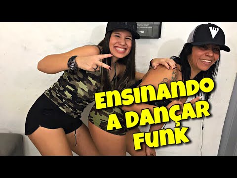 ENSINANDO MINHA MÃE A DANÇAR FUNK