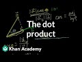 Understanding the Dot Product
