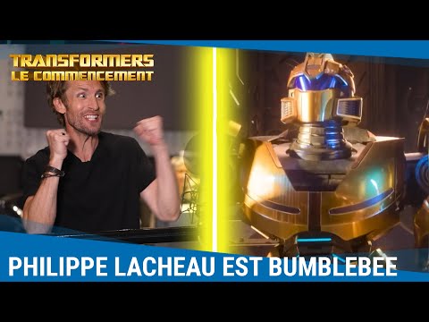 Transformers Le Commencement : Les coulisses du doublage avec Philippe Lacheau