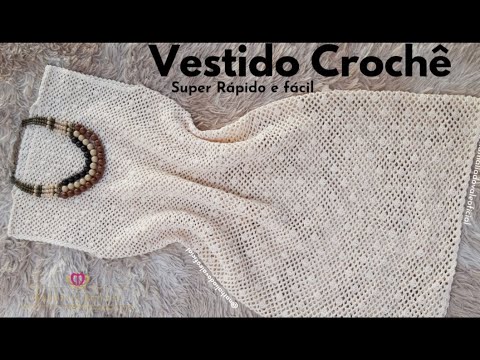 Vestido de Crochê passo a passo, parte 2