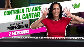 ¡Controla tu aire al cantar como todo un profesional con sólo dos ejercicios!