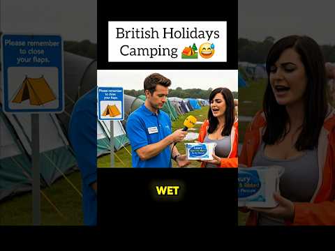 British Holidays - Camping 🏕😅 (Veo 3)