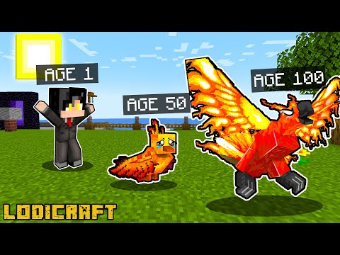 BIRTH to PHOENIX in MINECRAFT | Minecraft Tagalog