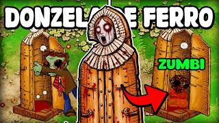 COLOQUEI ZUMBI DENTRO DA DONZELA DE FERRO E ELE FOI MASTIGADO NO PLANTS VS ZOMBIES!!! (INSANO)