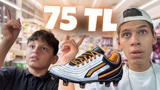 75 TL’YE KRAMPON ALDIK | KÜÇÜK RONALDO (ŞAKA GİBİ)