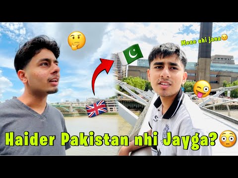 Haider Pakistan Nahi Jana Chata?🇵🇰😳? Haider Shamir Vlogs !