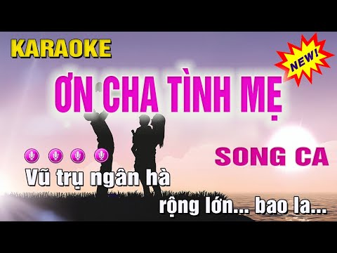 Ơn Cha Tình Mẹ Karaoke Tone Song Ca (G#m) Nhạc Sống Trung Hiếu
