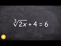 Cube Roots and Inverse Operations