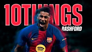 🔥10 THINGS YOU NEED TO KNOW ABOUT MARCUS RASHFORD🔥| FC Barcelona 🔵🔴