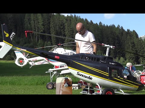 Giant XXL Bell 206 B3 Scale Turbine RC Helicopter