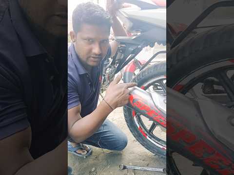 TVS Apache RTR real dish sound #problem #short #sound