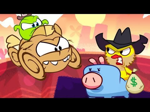 Om Nom Stories: The Wild West 🦸‍♂ Superhero Dad to the Rescue