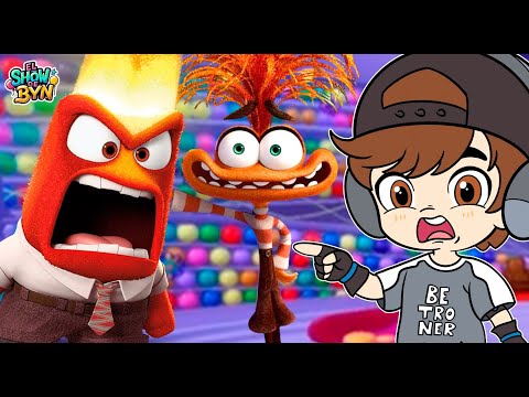 😱ESCAPAMOS de INTENSAMENTE 2 en ROBLOX (Del revés)