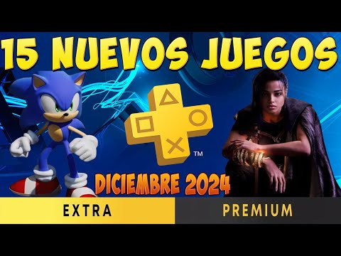 Llegan 15 nuevos juegos a PlayStation Plus EXTRA y PREMIUM Diciembre 2024