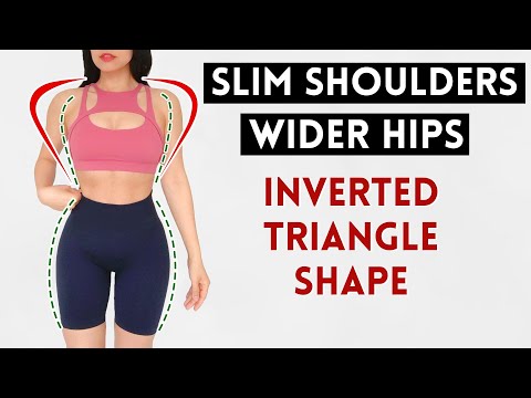 GROW SIDE BOOTY, REDUCE BROAD SHOULDERS, harmonize inverted triangle body shape, upper + lower body
