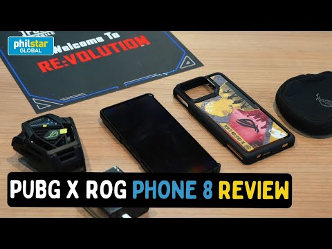 PUBG x ROG Phone 8 review and unboxing video