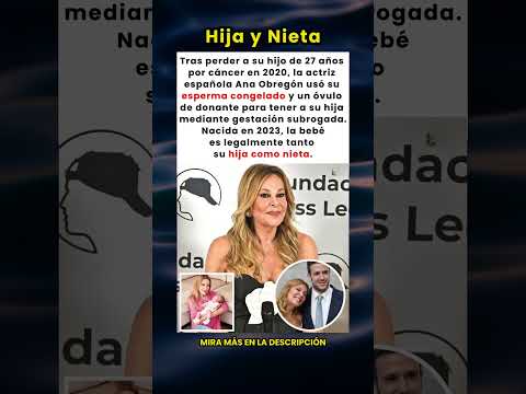 Tuvo un bebé con el esperma de su hijo fallecido 👶