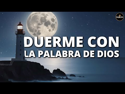 Salmos y versículos Bíblicos para Dormir | Sonidos Oceano | Biblia Hablada | 3 HRS