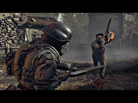 Resident Evil 4 Remake Hunk Vs Leatherface Boss Fight Gameplay 4K ULTRA HD 60FPS
