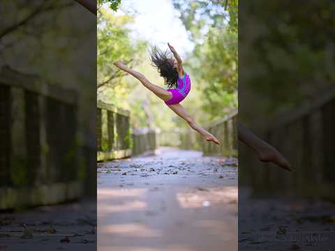 How Skylar prepares her jump #gymnastics # #slowmotion