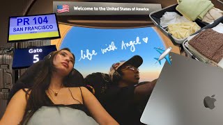 flying to US ✈️ flight prep ⇢ archie's (not so little) surprise ⇢ our luggages got lost ☹︎
