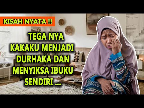 MIRIS ! TEGANYA KAKAKU MENYIKSA DAN DURHAKA KEPADA IBUKU SENDIRI ! #kisahnyata #ceritanyata