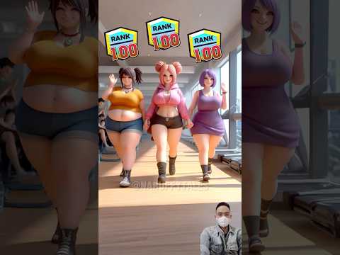 Sakura, Hinata and Nami Work Out | Be the best version of yourself