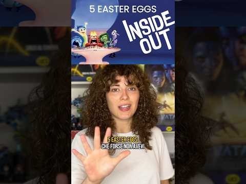 INSIDE OUT: 5 Easter eggs che forse non avevi mai notato ? #insideout #eastereggs #disneypixar