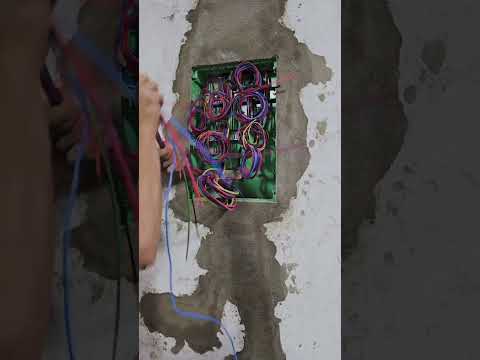 من حفر و دفن لوحة توزيع الكهرباء الى تركيب القواطع الكهربائية