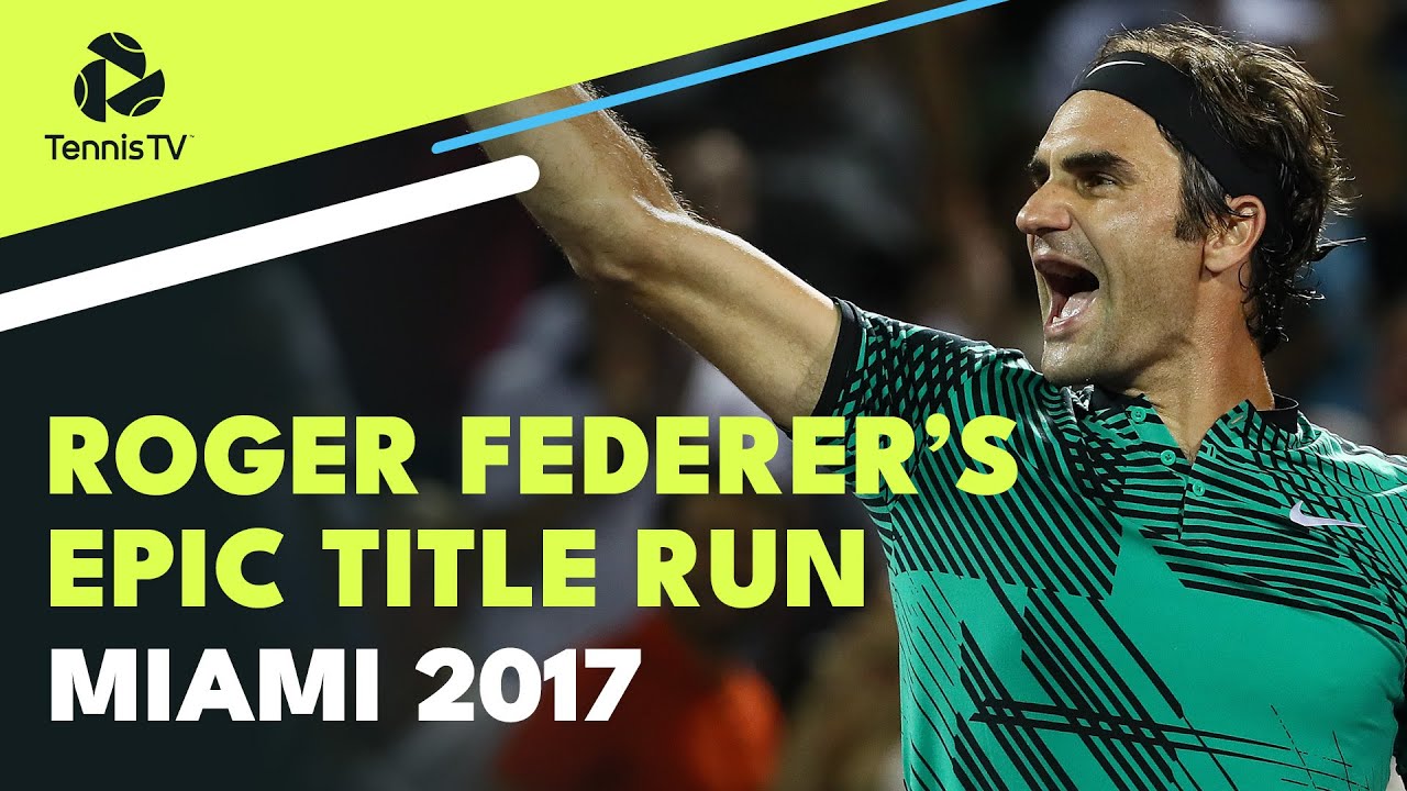 Roger Federer’s EPIC Miami Title Run! | Miami 2017 Highlights
