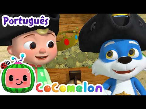 Tesouro Encantado! | CoComelon | Músicas Infantis e Desenhos Animados em Português