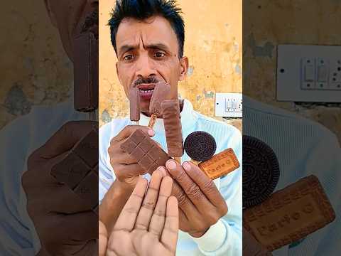 Dairy milk chocolate 🍫 aur Oreo biscuit 🍪#parle_g#5star#barone#shortsviral#shortfeed
