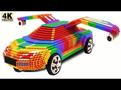 DIY - How To Make Lamborghini Gallardo From Magnetic Balls (Satisfying) | Magnet World Series