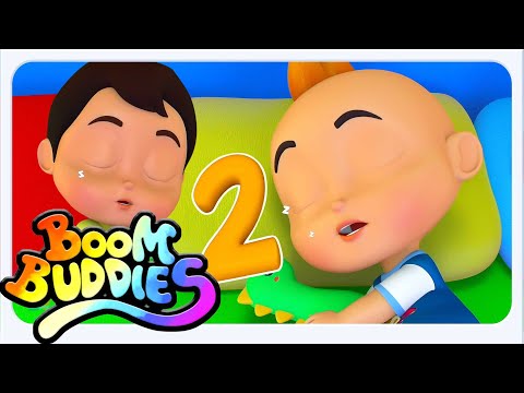 Boom Buddies Cinq Dans le Lit + Plus Chanson Numérotée Et Comptine Pour Enfants