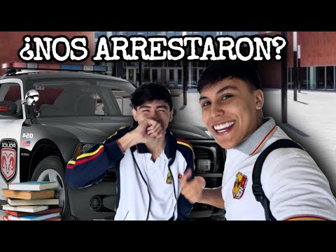 Cómo entrar a un colegio con Andy // llegó la policia!