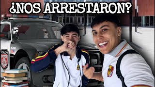Cómo entrar a un colegio con Andy // llegó la policia!