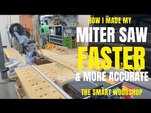 How I Made My Miter Saw Faster AND More Accurate