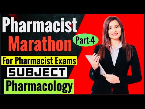 Part-4 : Pharmacist MARATHON Exam Series: Subject Wise Preparation For Central & State Level Exams