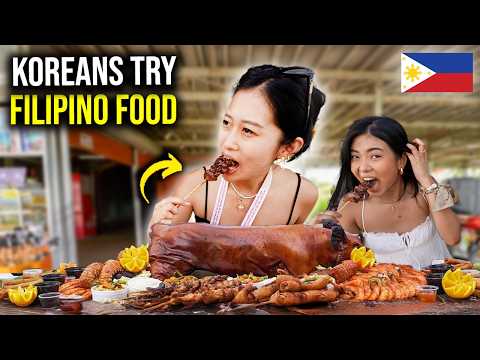 Korean American Tries Filipino Food for the First Time