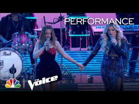 Morgan Myles and Camila Cabello Perform &quot;Never Be the Same&quot; | NBC&#39;s The Voice Live Finale 2022