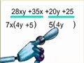 Factoring Polynomials by Grouping